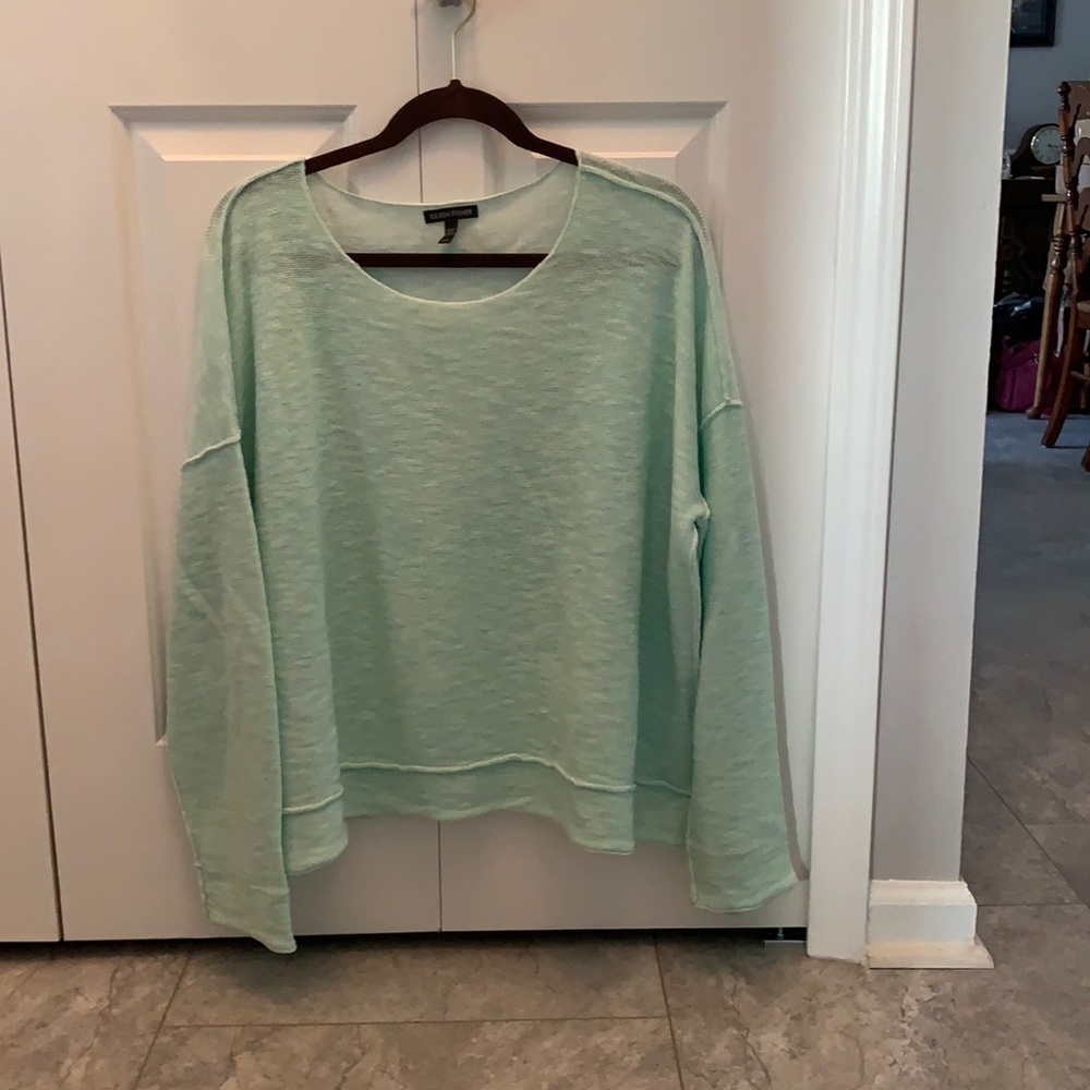 Eileen Fisher long sleeve light weight sweater